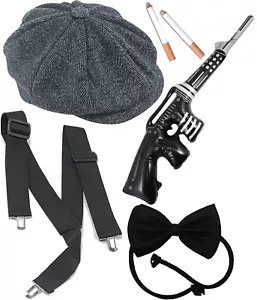 Erwachsene Spitzenblinden Zeitungsjunge Kostüm Zubehör Gatsby Al Capone - Bild 1 von 1