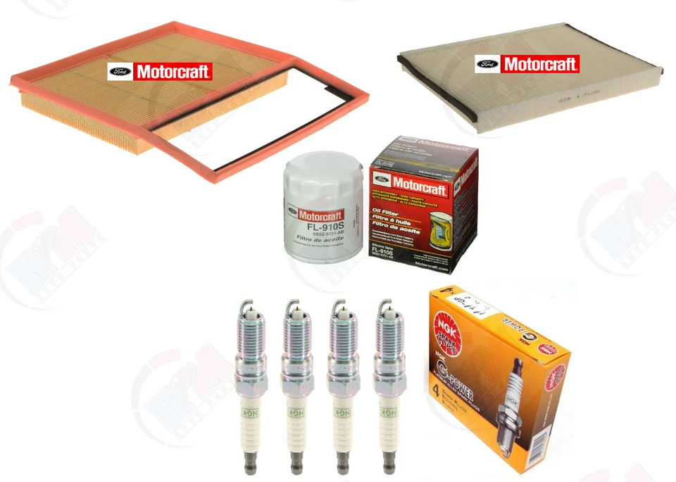 Kit de puesta a punto Motorcraft con NGK "PLATINUM" para Ford C-MAX Fusion 2013-2018 Foto 1 de 1