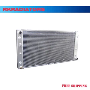 3Row Radiator Fit 1994-96 Chevrolet Caprice Impala Cadillac Fleetwood 5.7L V8 AT - Bild 1 von 8