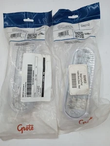 (2) NEW GROTE G6012 LED STT OVAL CLEAR LENS RED LAMP LIGHTS STOP/TURN/TAIL LIGHT - Picture 1 of 4