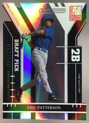 Eric Patterson 2004 Donruss Elite Extra Edition RC Turn of the Century /100 #353 - Image 1 of 4