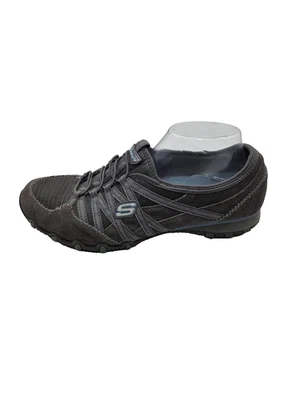Zapatillas deportivas Skechers para mujer 11 motociclistas informales de cuero grises Foto 1 de 4