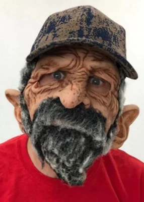 Wise Guy Old Man Street Smart - Zagone Studios "Street Wise” Moveable-Mouth Mask - Image 1 of 4