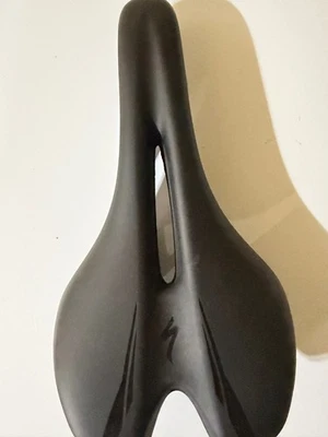 Sillín Specialized Power Comp 143 mm hueco Cr-Mo rieles negro nunca usado Foto 1 de 3