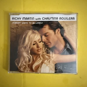 RICKY MARTIN CHRISTINA AGUILARA NOBODY WANTS TO BE LONELY🟢BUY 2 GET 1 FREE🟢 - Picture 1 of 6