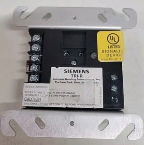 INTERFAZ INTEL SIEMENS TRI-R 500-896224 ALARMA CONTRA INCENDIOS. Usado en excelente estado!! - Imagen 1 de 1