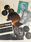 ABBA VOYAGE CD STICKERS *NEW SEALED* PLUS 2 ADDITIONAL BJORN &amp; BENNY POSTCARDS