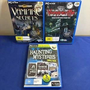 5 Mystery Adventure PC Games on 3 CDs. Bundle #7 - Picture 1 of 10