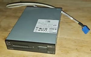 DelTEAC CA-200 3.5" Internal USB Memory Multi-Card Reader P/N:1930930B13 w/Cable - Picture 1 of 2