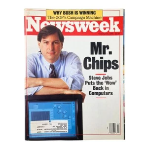 VTG Newsweek Magazine October 24 1988 Steve Jobs Puts 'Wow Back in Computers' - Picture 1 of 1