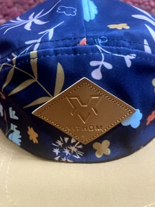 5-Panel-Kappe, Basecap, Pflanzenmotiv auf blauschwarz, one size, Marke: Vithom - Bild 1 von 4