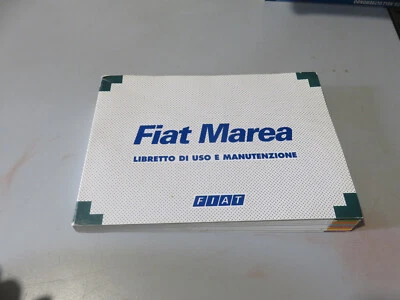 LIBRETTO USO e MANUTENZIONE FIAT MAREA giugno 1996 - Immagine 1 di 4