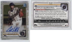 2020 Bowman Chrome Prospects Auto Refractor /499 Adam Hill #CPA-AHI Auto