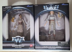 WestWorld Figure Lot Maeve Millay & Outlaw Dolores Diamond Select 2019 - Picture 1 of 3