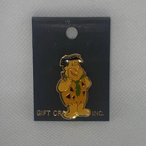 Fred Flintstone Vintage Enamel Pin Hanna Barbera - Picture 1 of 1