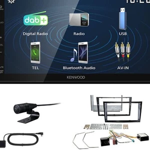 Kenwood 2DIN DAB+ Autoradio für Opel Astra H piano black inkl Canbus - Bild 1 von 5