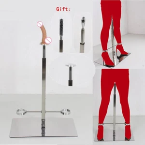 Mirror Surface BDSM Bondage Handcuffs Furniture Slave Restraint Frame Sex Toys - Picture 1 of 12