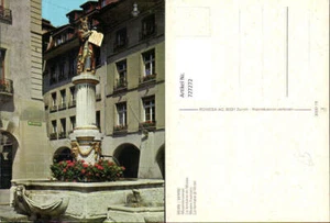 727272 Bern Berne Mosesbrunnen La fontaine de Moise - Bild 1 von 1