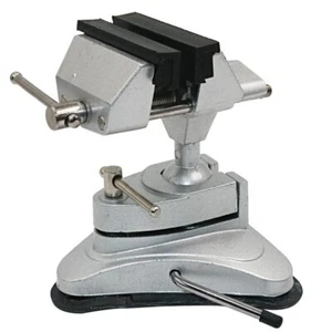 Bench Vise Portable Bench Clamps Universal Multifunctional Rotating Fixed Tool - Picture 1 of 8