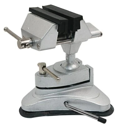 Bench Vise Portable Bench Clamps Universal Multifunctional Rotating Fixed Tool - Image 1 of 4