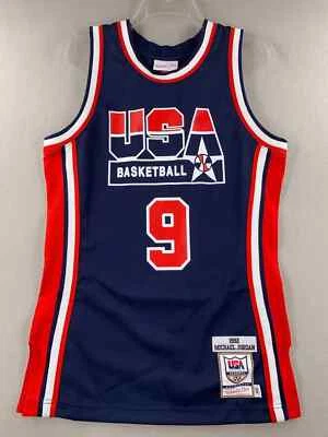 Camiseta deportiva Mitchell & Ness Michael Jordan 1992 Dream Team EE. UU. baloncesto auténtica Foto 1 de 4