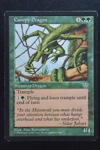 Magic The Gathering MTG CANOPY DRAGON Mirage LP Lightly Played - Picture 1 of 2