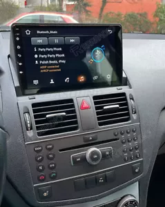 Android 13 Autoradio Für Mercedes Benz C-Klasse W204 S204 Mit GPS WIFI BT FM RDS - Bild 1 von 17