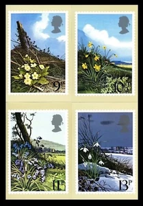 PHQ 34 Wild Flowers Set 1979 MINT - Picture 1 of 1