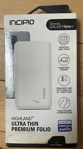 Incipio Highland Ultra Thin Premium Folio For Samsung Galaxy Note 4 Brand New - Picture 1 of 4