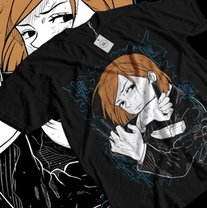 Nobara T-Shirt Jujutsu Kaisen Kugisaki Yuji Mahito Gift Exclusive Shirt All Size - Picture 1 of 4