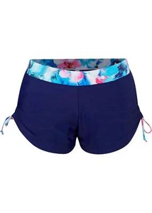 Badeshorts mit Innenslip Gr. 46 Dunkelblau Damen Bade-Shorts Schwimm-Hose Neu - Bild 1 von 1