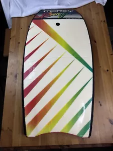 Morey Boogie Board Bodyboard Rare Graphic Logo Mach 9TR Tube Rail 43” Rainbow - Picture 1 of 7
