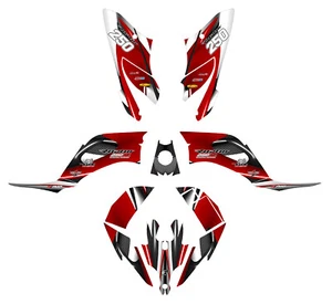 Yamaha Raptor 250 R graphics kit 24 mil thick FREE custom service #1533R - Picture 1 of 2