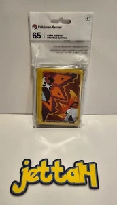 Pokémon Center Slither Wing & Iron Moth Trading Card Sleeves - 65 Pack! NEW! - Picture 1 of 3