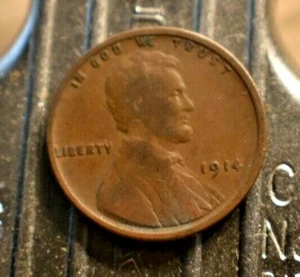 1914-P Lincoln Wheat Cent 1c. (#8516) - Picture 1 of 2