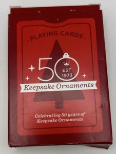 Hallmark 50th Anniversary Playing Cards Club Exclusive KOC Ornament Deck 2023 - Bild 1 von 13