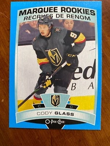 19-20 UD Series 2 Hockey Opee Chee Marquee Rookies Blue 642 Cody Glass - Picture 1 of 2