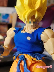1/12 Vest Tops Clothes For Son Goku 6'' shf Sodier Figure Doll - Picture 1 of 16