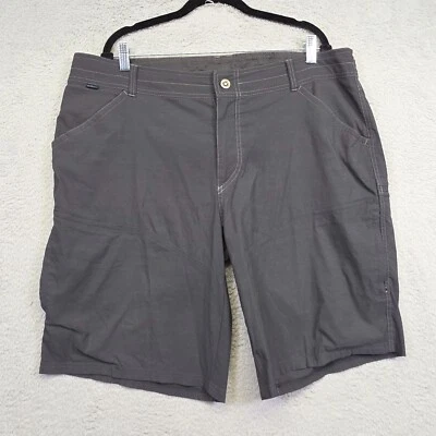 Shorts Kuhl Cargo Masculino 40 Cinza Elástico Utilitário Externo Robusto Caminhada Trilha Esportes - Imagem 1 de 4