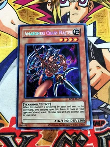 Amazoness Chain Master rp01-en097 *INK MISPRINT* (NEW) Secret Rare Yu-Gi-Oh! - Picture 1 of 5