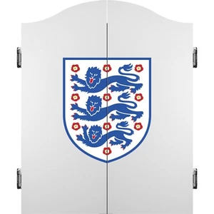 England Darts Cabinet Dartboard 3 Lions Officially Licensed - Picture 1 of 2