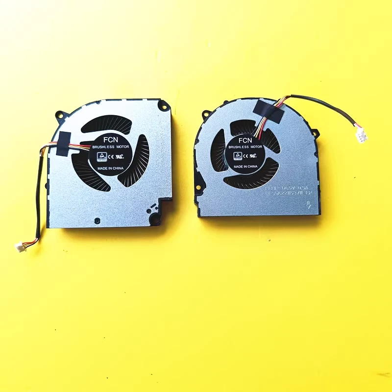 Original para CLEVO NH77DCQ NH77DDW CPU+GPU VENTILADOR DE REFRIGERACIÓN R+L Foto 1 de 1