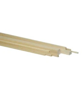 Listelli Tiglio 2X5X1000 mm pz.20 - Foto 1 di 2