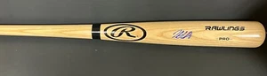 Pete Crow-Armstrong Cubs Auto Signed Bat Beckett Rookie COA Blonde . - Picture 1 of 3