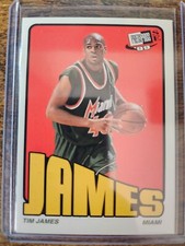 1999 Press Pass SE Tim James Old School Rookie RC Insert #17 Miami Heat