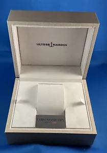 ULYSSE NARDIN CHRONOMETRY BOX WATCH VINTAGE - Imagen 1 de 4