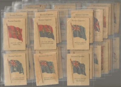 VINTAGE KENSITAS CIGARETTE SILKS - BRITISH EMPIRE SERIES - SET OF 48 - Image 1 of 2