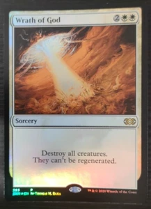 MTG Ira di Dio / Wrath of God - FOIL Promo 383 DOUBLE MASTERS 2XM Prerelease - Imagen 1 de 1