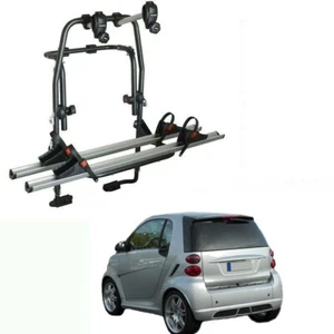 FAHRRADTRÄGER HINTEN STAND UP 2 SCHIENEN SMART FORTWO W451 BJ 2015 FÜR 2 FAHRRÄDER - Bild 1 von 8