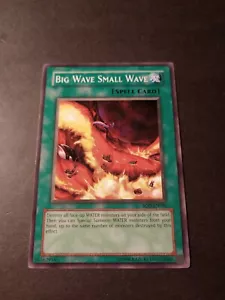 Yu-Gi-Oh! Big Wave Small Wave Common Spell Card SOD-EN046 LP - Picture 1 of 1